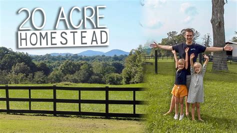 acre homestead youtube